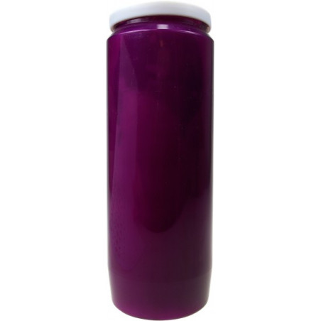 Lampe de sanctuaire huile végétale - Violette (Changement)