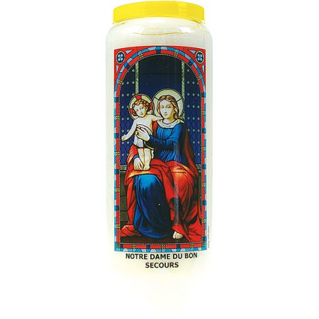 Neuvaine vitrail : Notre Dame du Bon Secours 