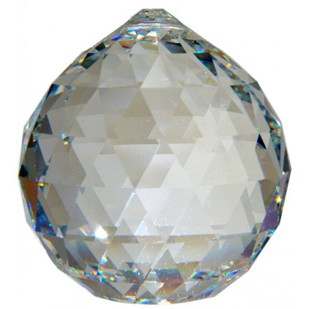 Boule de Cristal à facettes ø 40 mm 