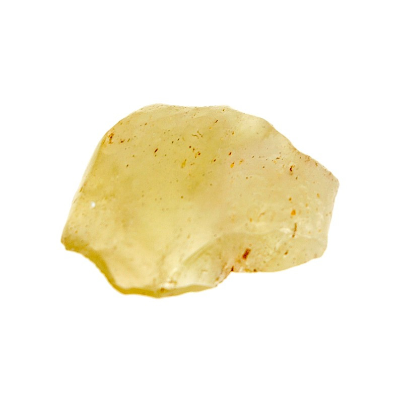 Tectite jaune de Lybie - La pièce de 5 à 8 gr. 